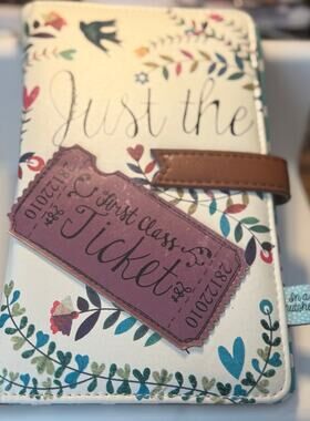 House of Disaster Just The Ticket Travel Wallet